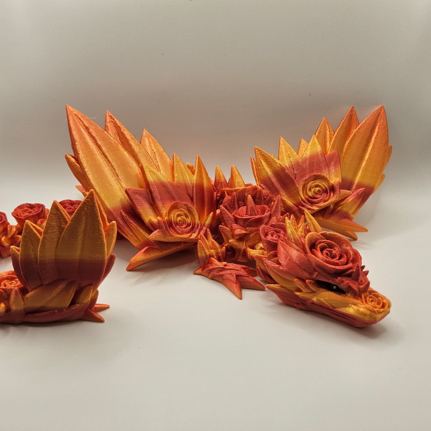 Winged Rose Dragon