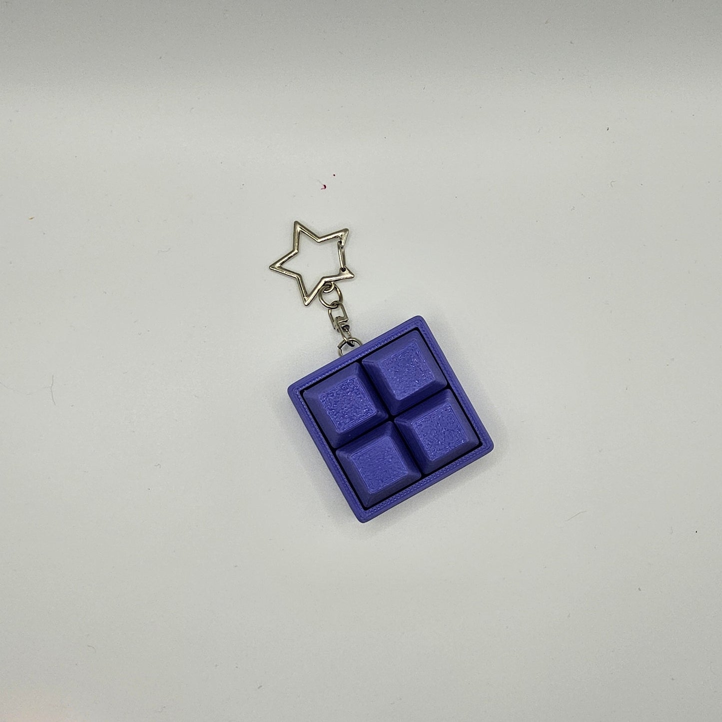 Quad Keycap Fidget Keyring