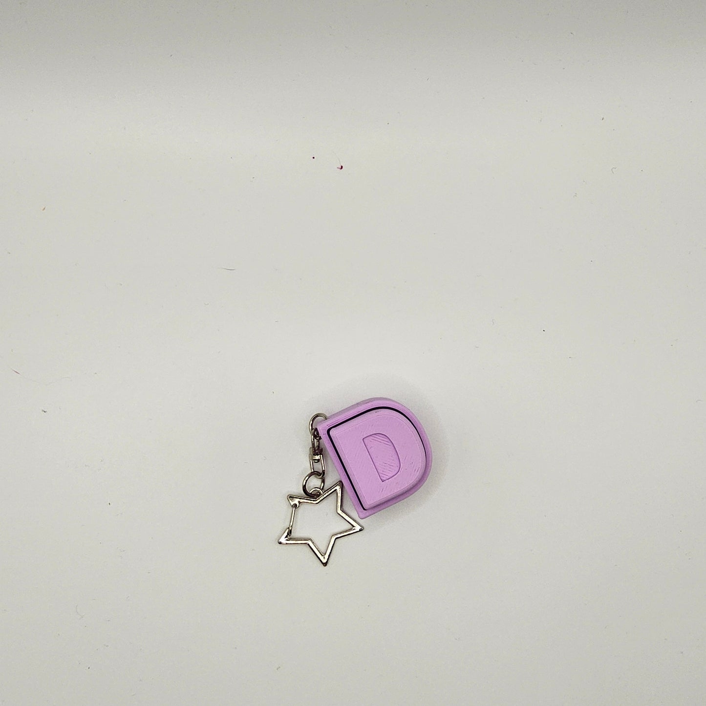 Letters Keycap Keyring