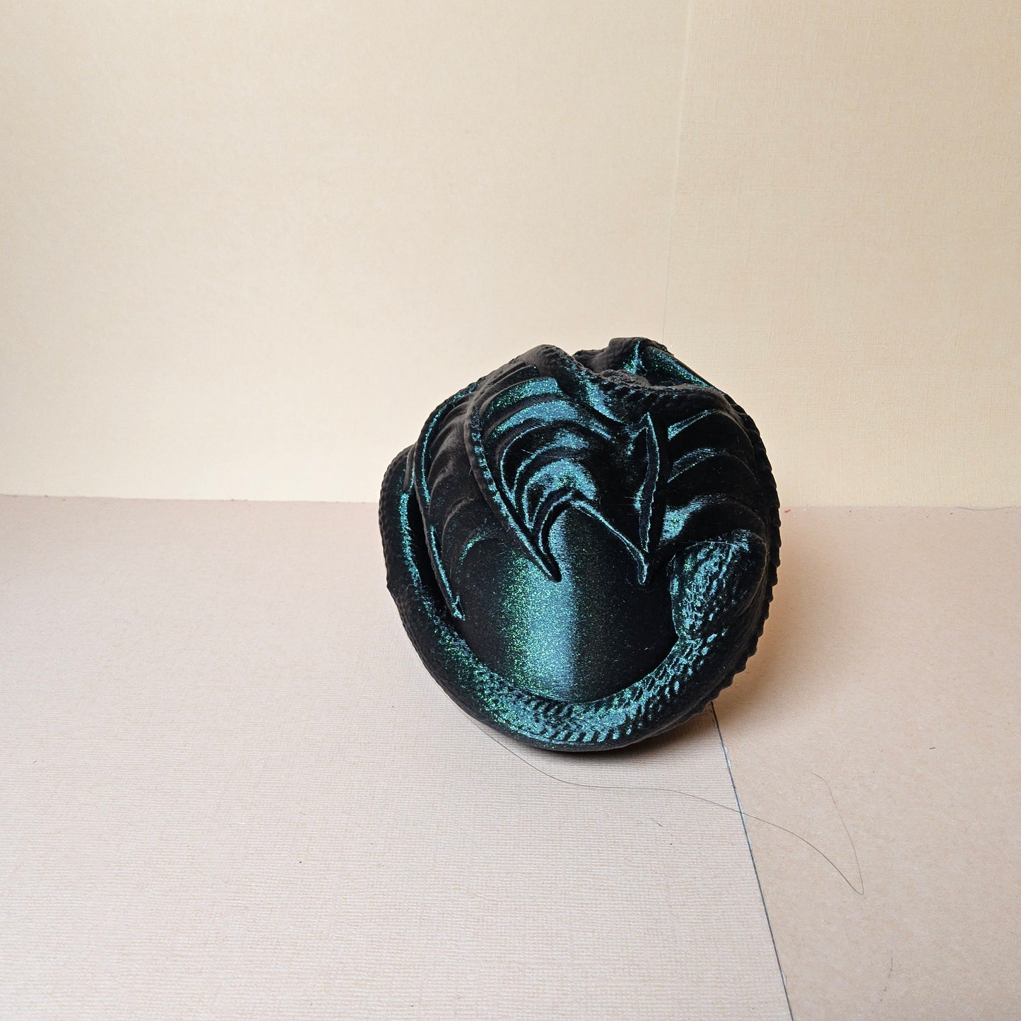 Skull with Dragon