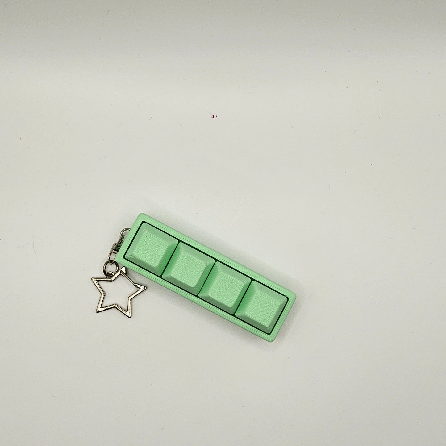 Quad Keycap Fidget Keyring