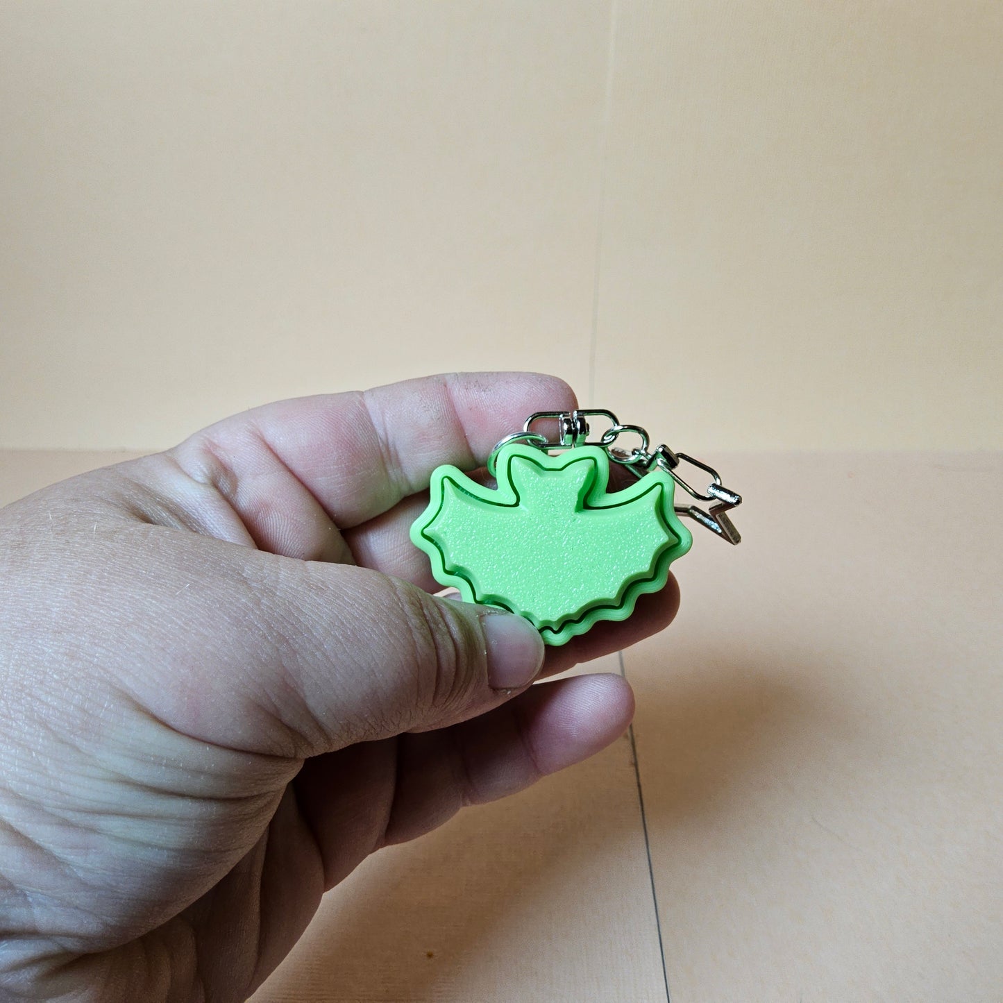 Adult Bat Keycap Keyring