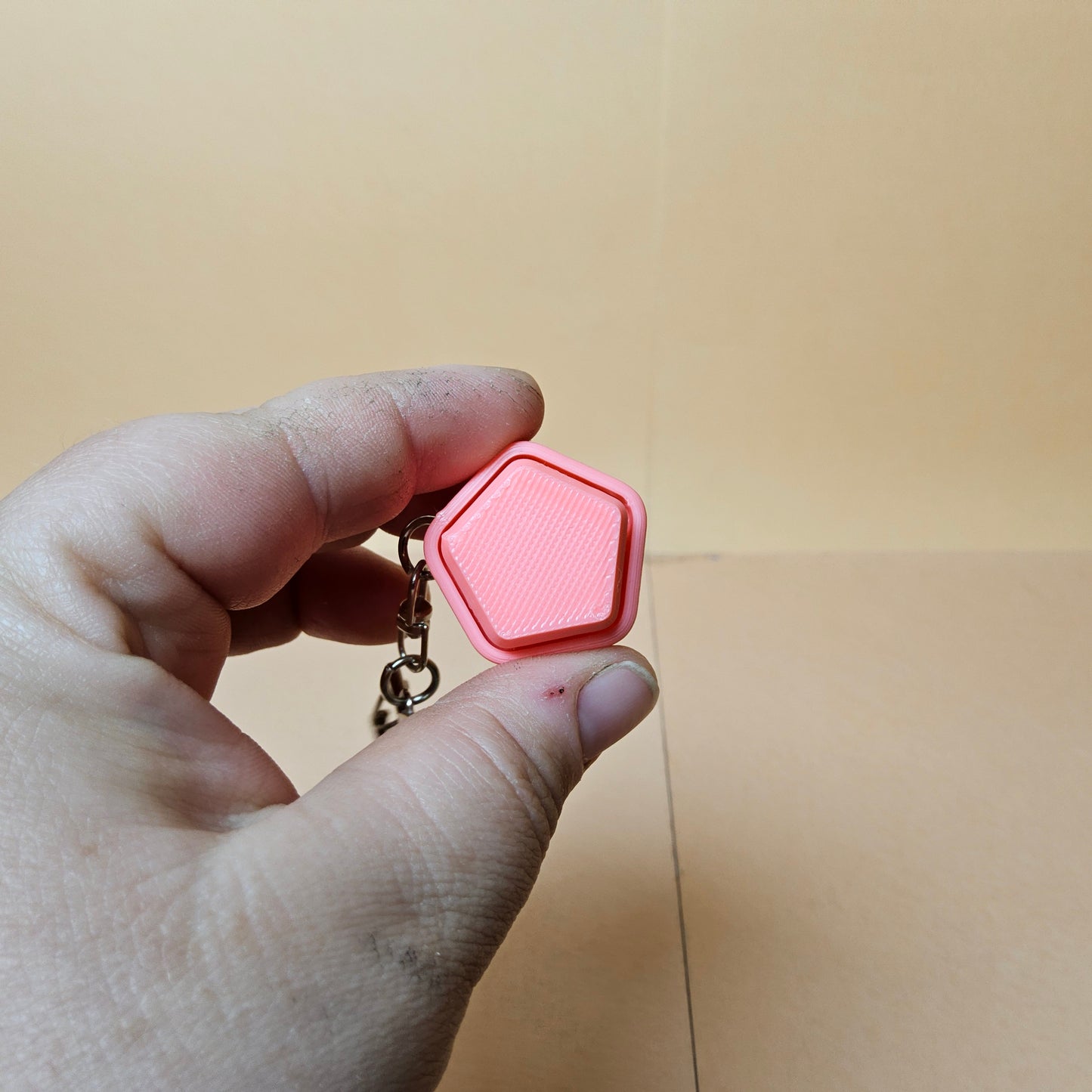 Pentagon Keycap Keyring