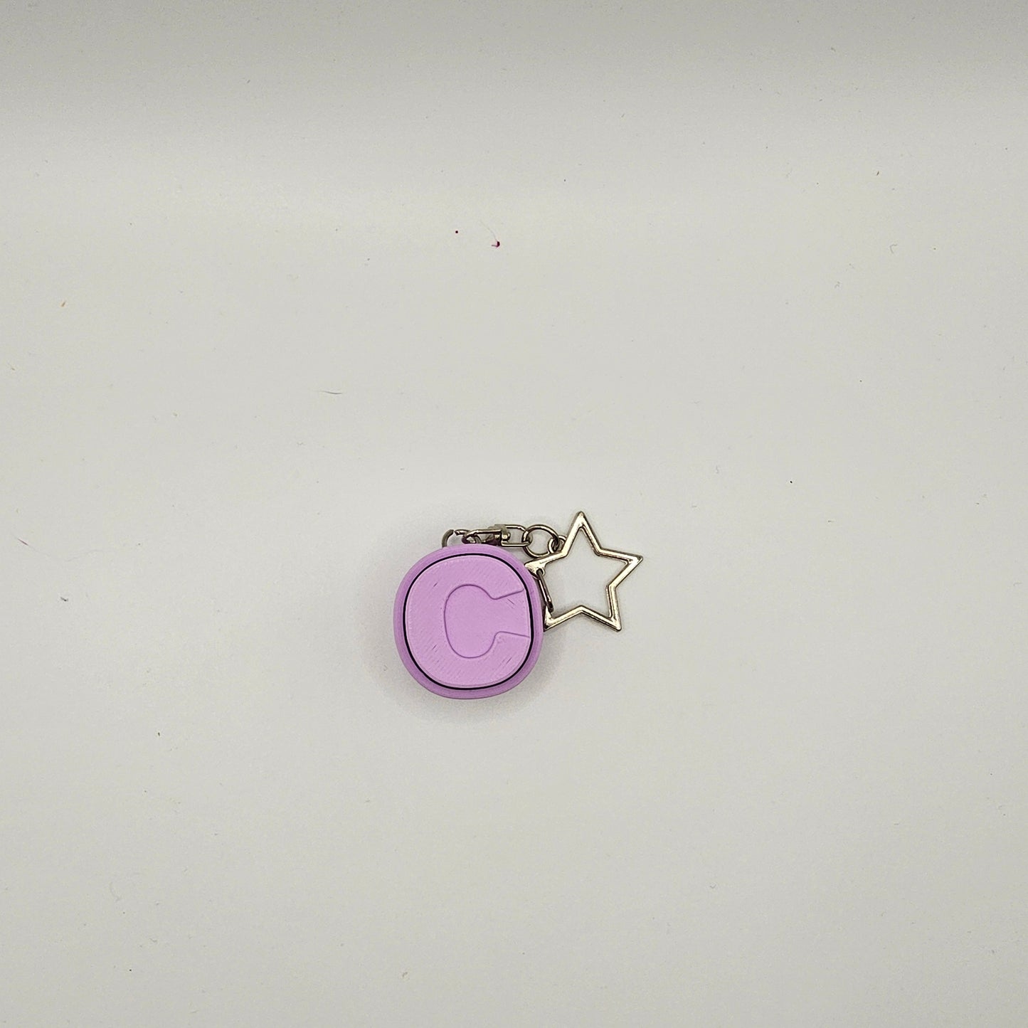 Letters Keycap Keyring