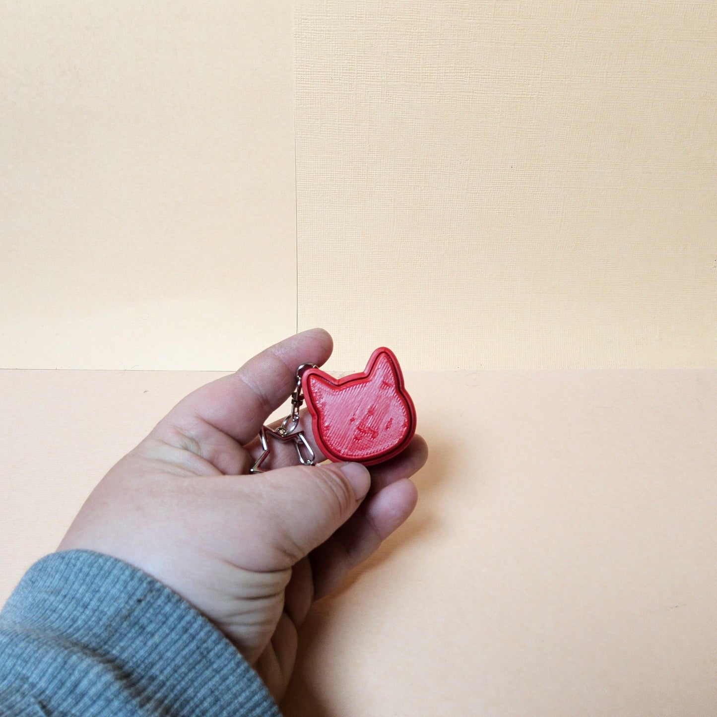 Kitty Keycap Keyring