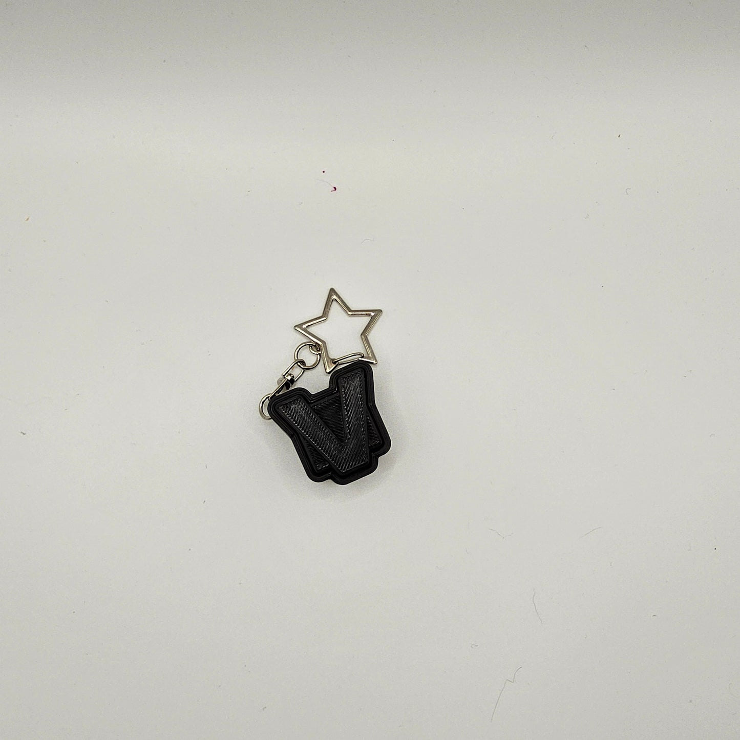 Letters Keycap Keyring