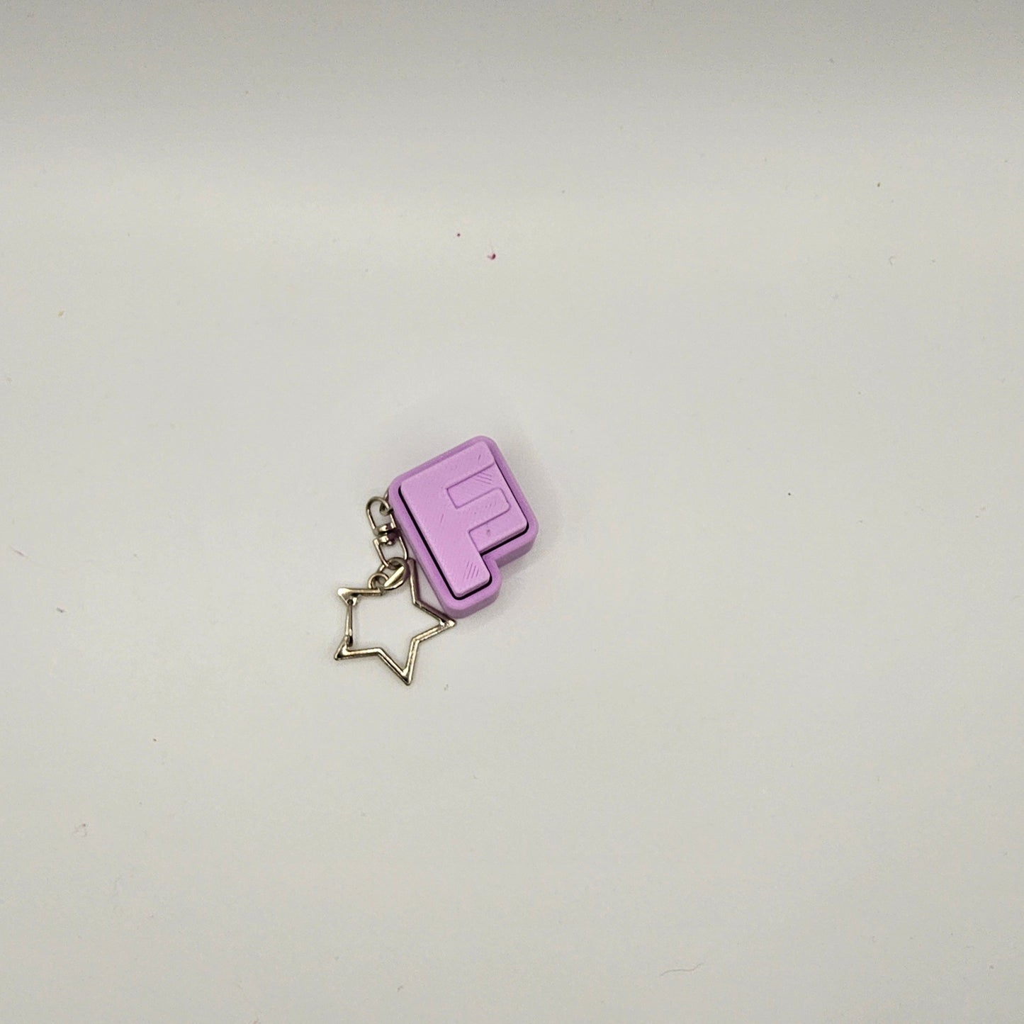 Letters Keycap Keyring
