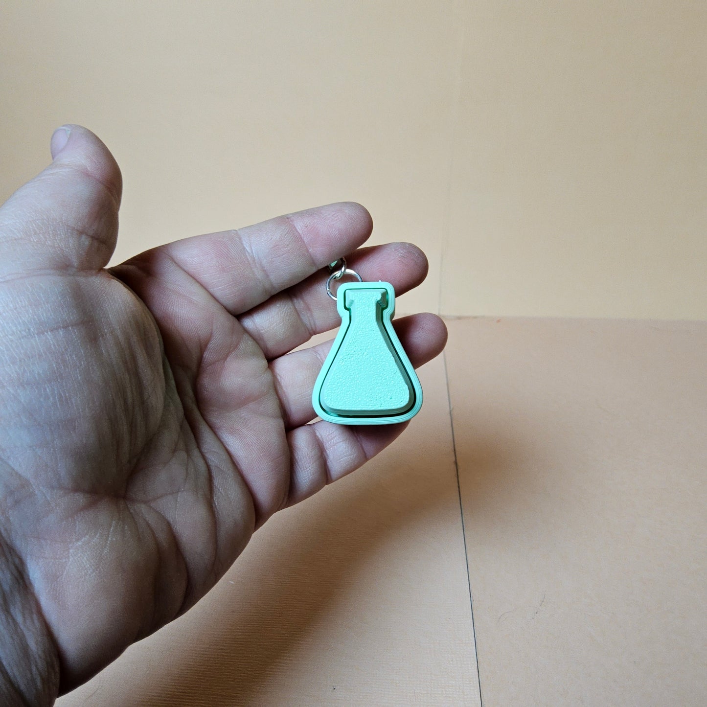 Beaker Potion Keycap Keyring