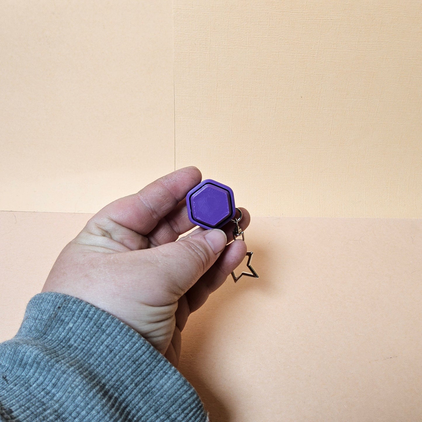 Hex Keycap Keyring