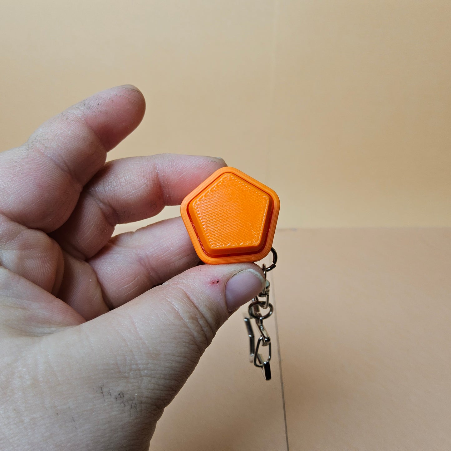 Pentagon Keycap Keyring