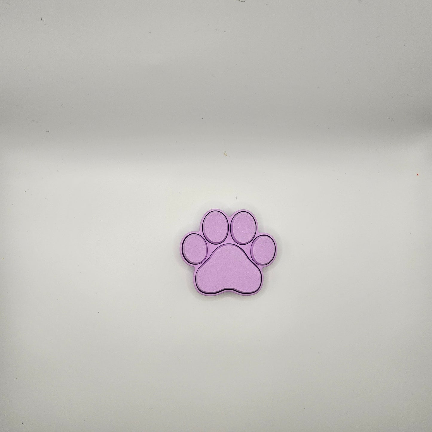 Paw Print Keycap Keyring