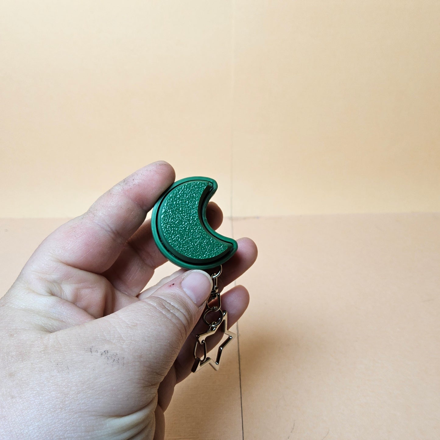 Moon Keycap Keyring