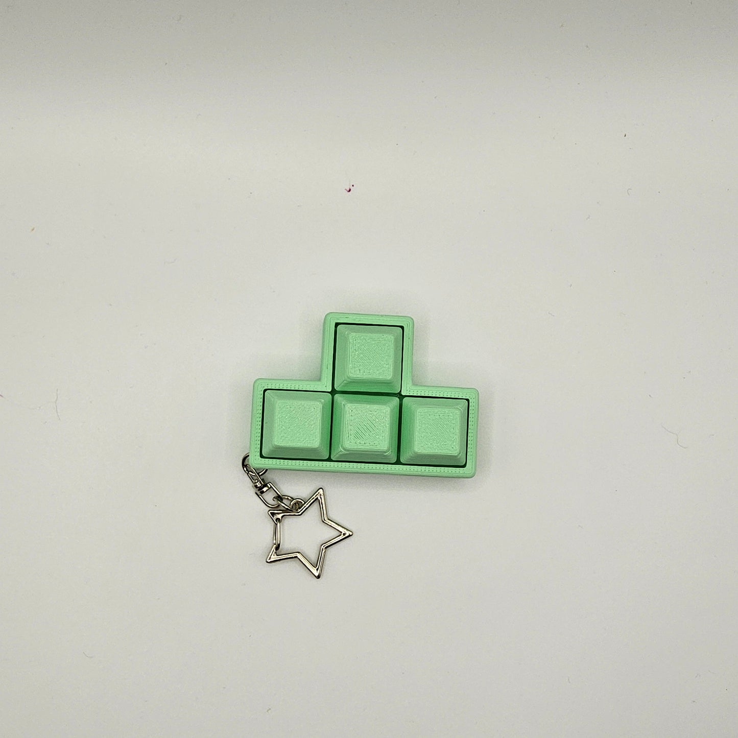 Quad Keycap Fidget Keyring