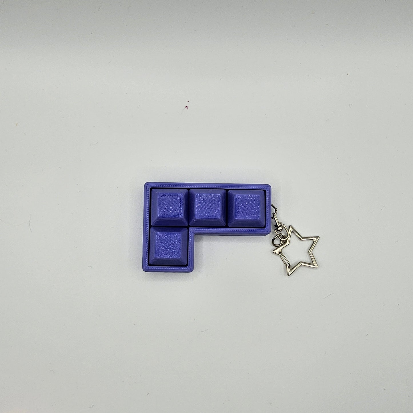 Quad Keycap Fidget Keyring