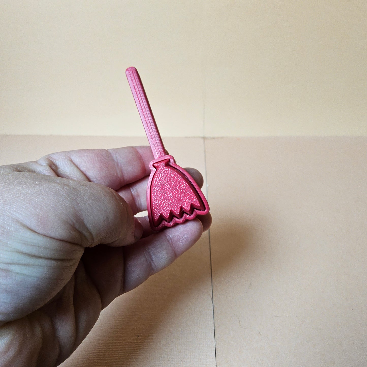 Broom Keycap Keyring