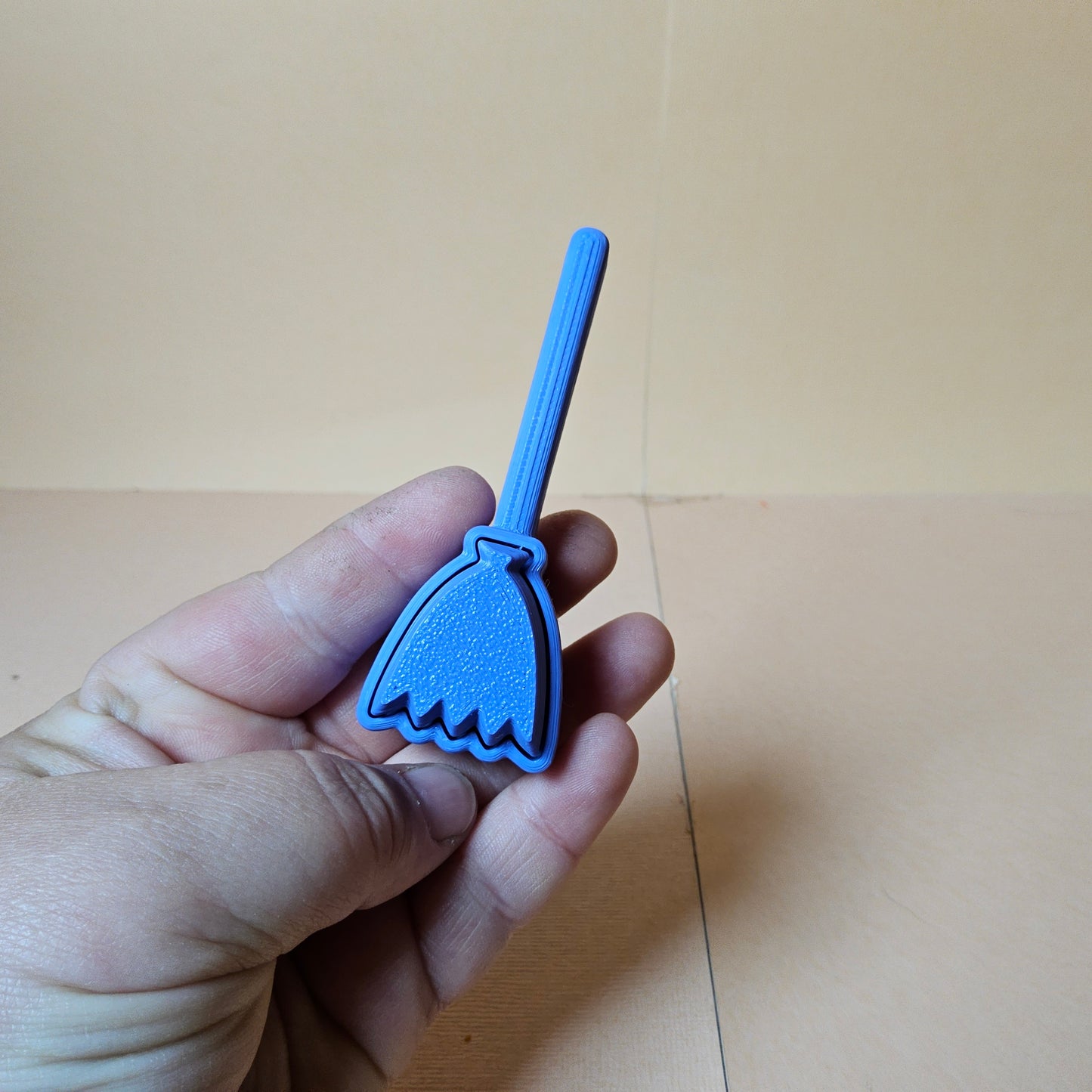 Broom Keycap Keyring