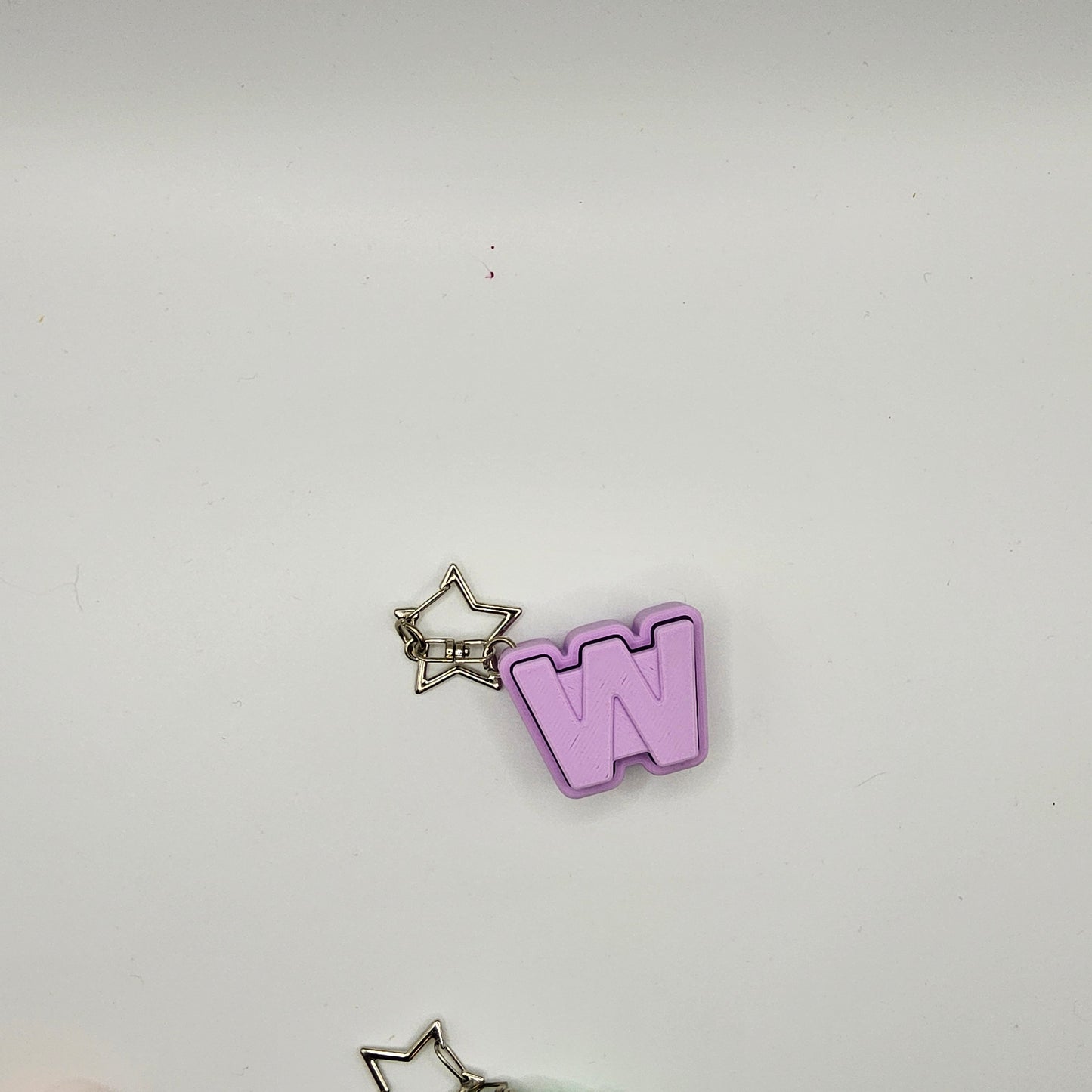 Letters Keycap Keyring