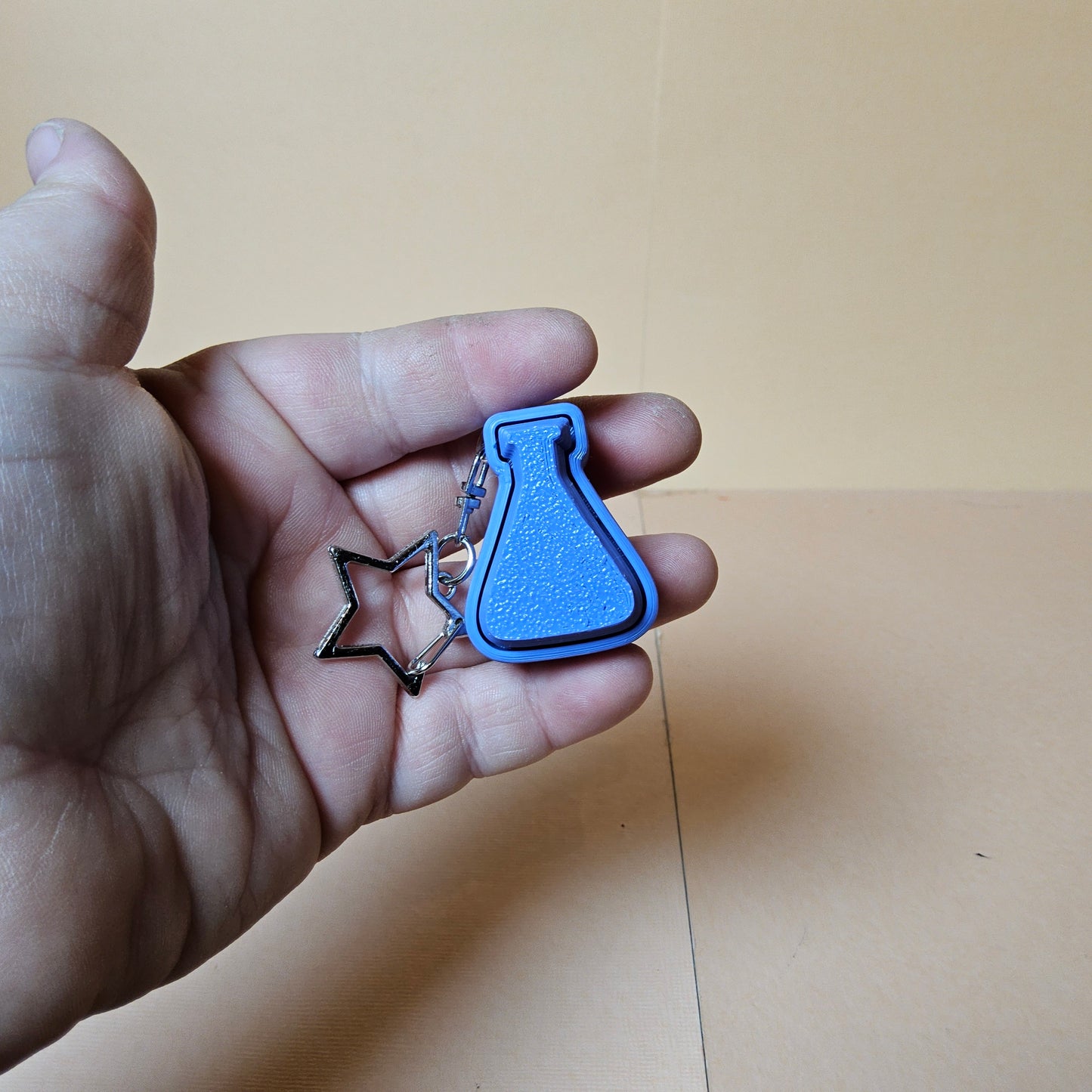 Beaker Potion Keycap Keyring