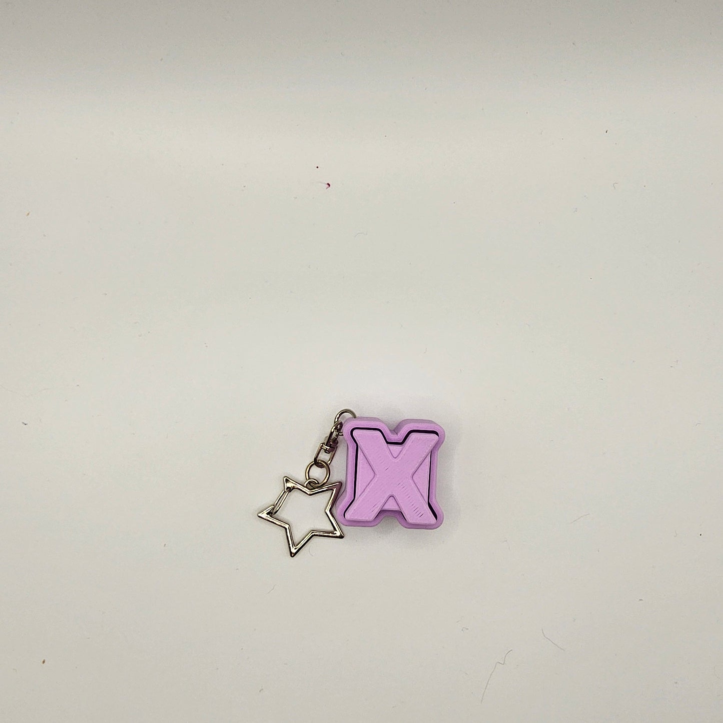 Letters Keycap Keyring