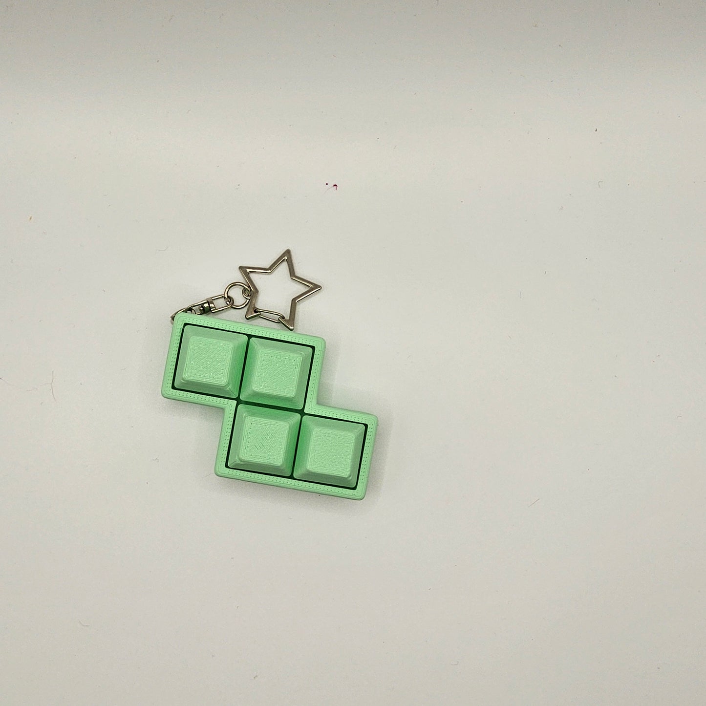 Quad Keycap Fidget Keyring