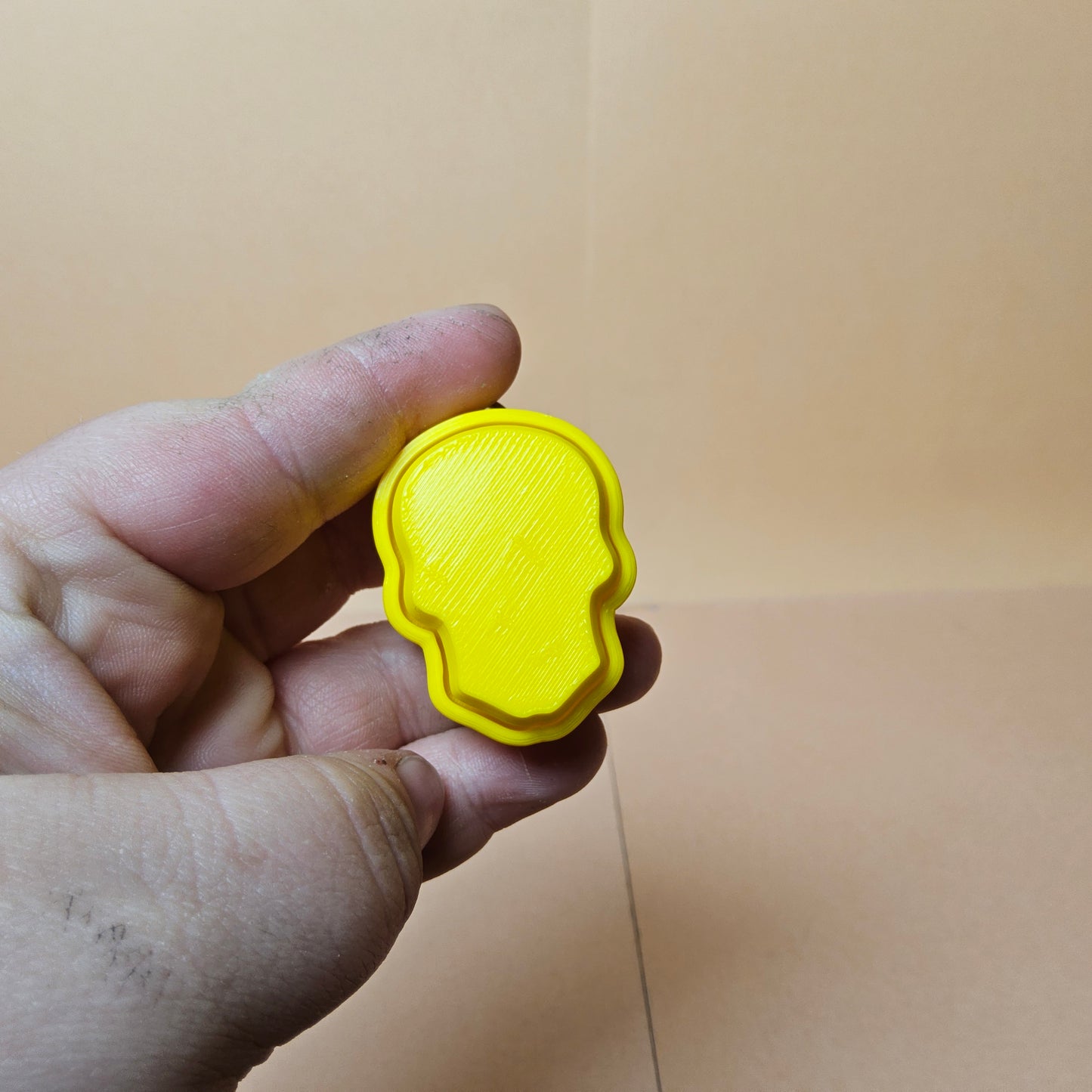 Skull Keycap Keyring