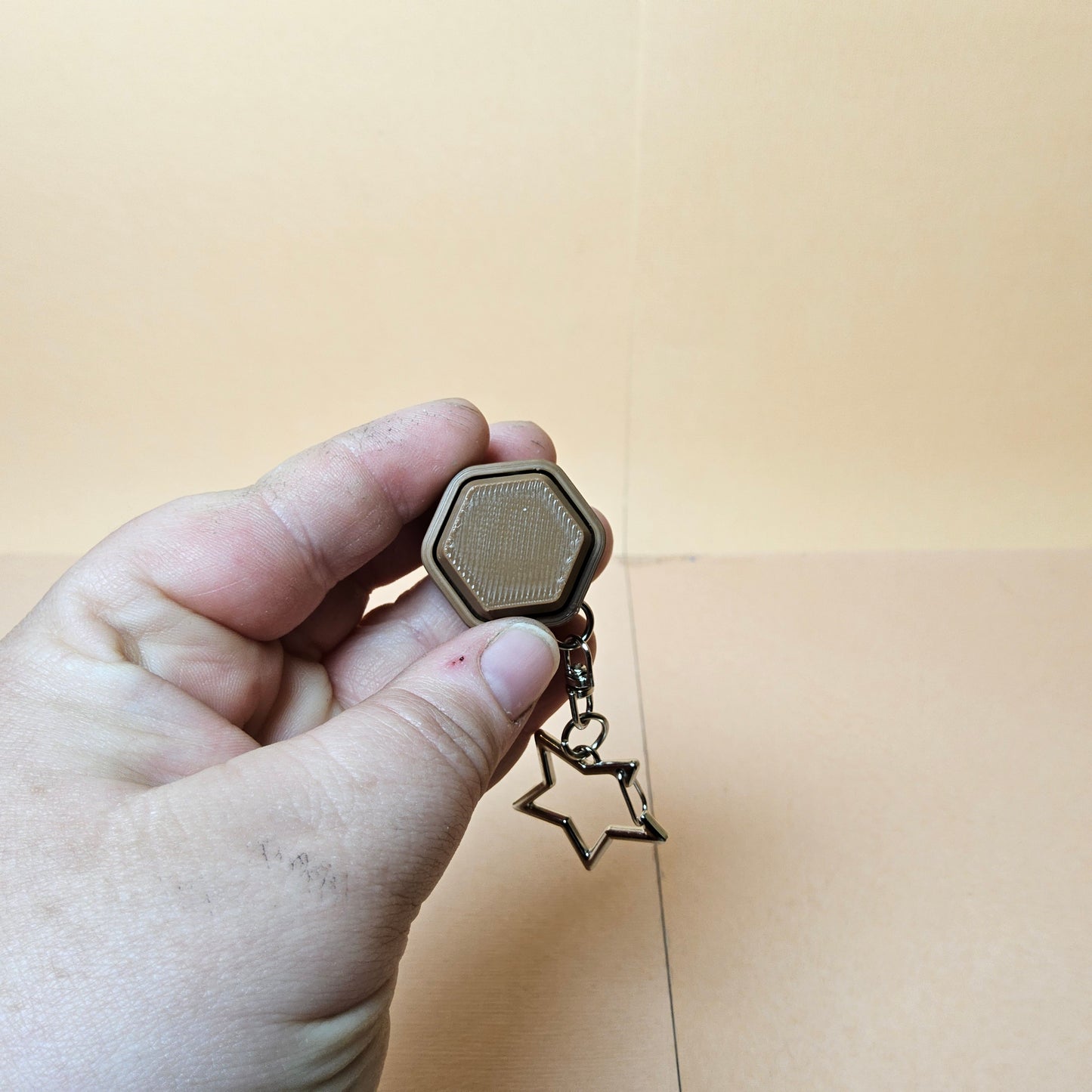 Hex Keycap Keyring