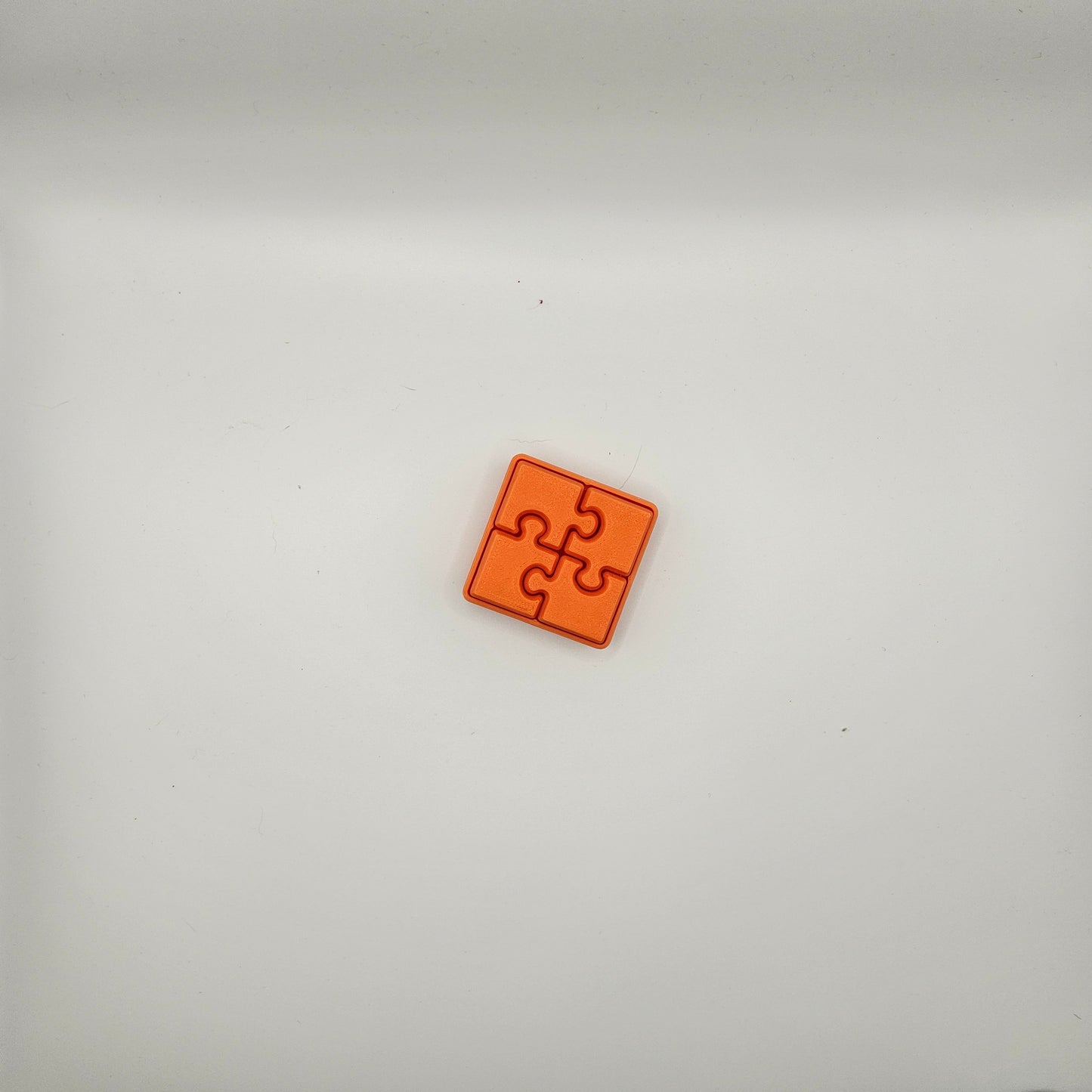 Quad Puzzle Piece Keycap Keyring