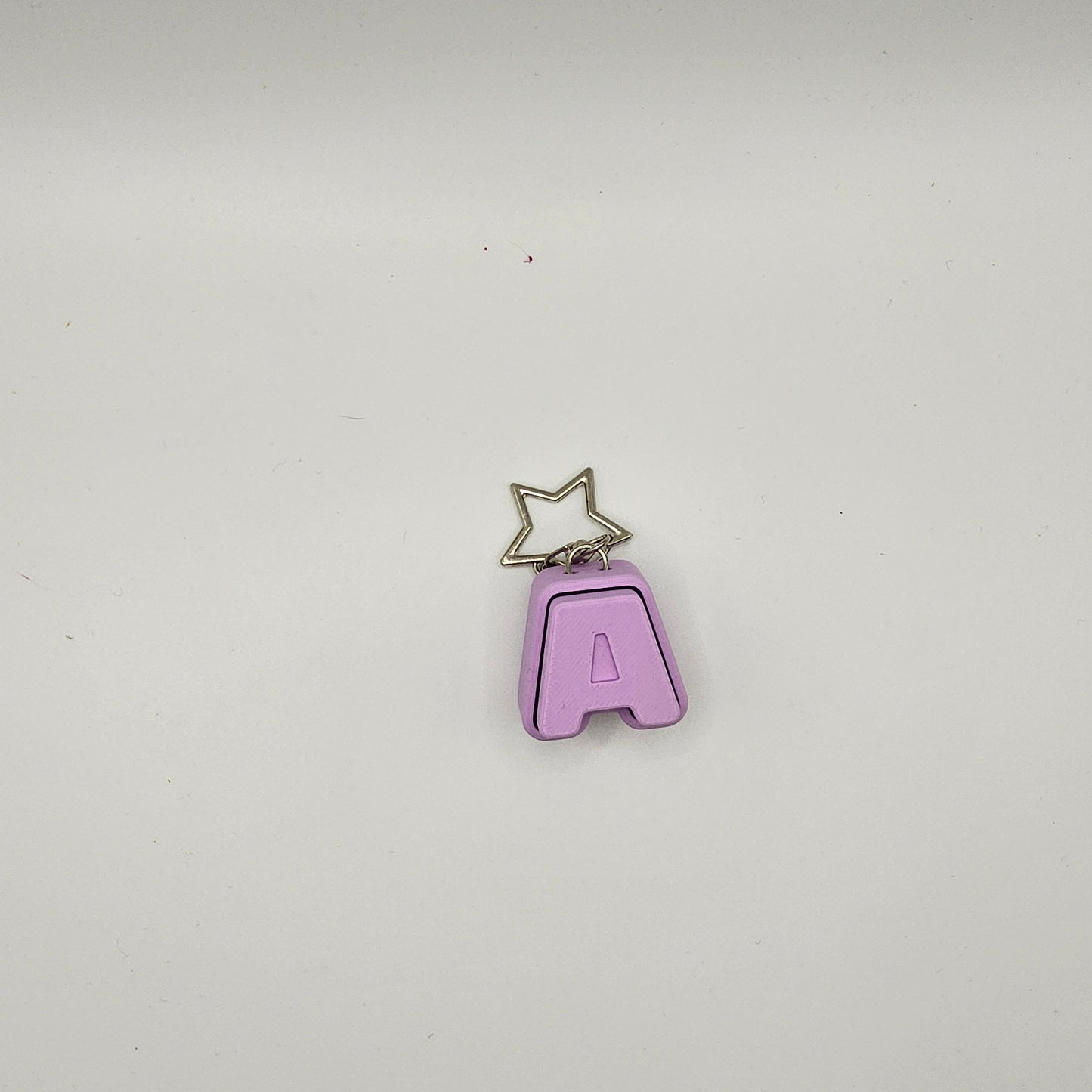 Letters Keycap Keyring