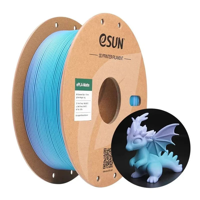 eSun Matte PLA Filament 1.75mm 1kg