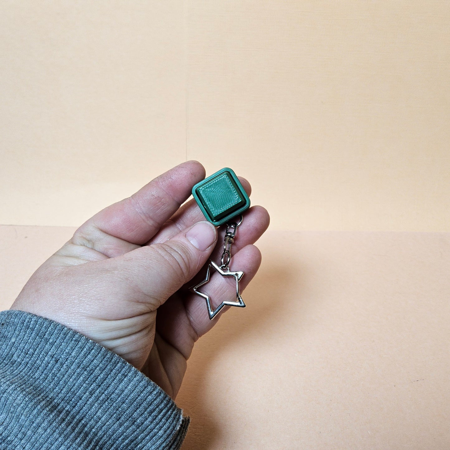 Square Keycap Keyring