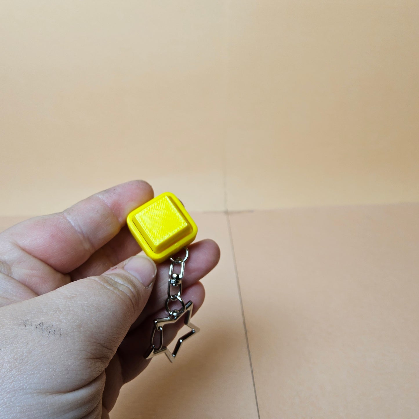 Square Keycap Keyring
