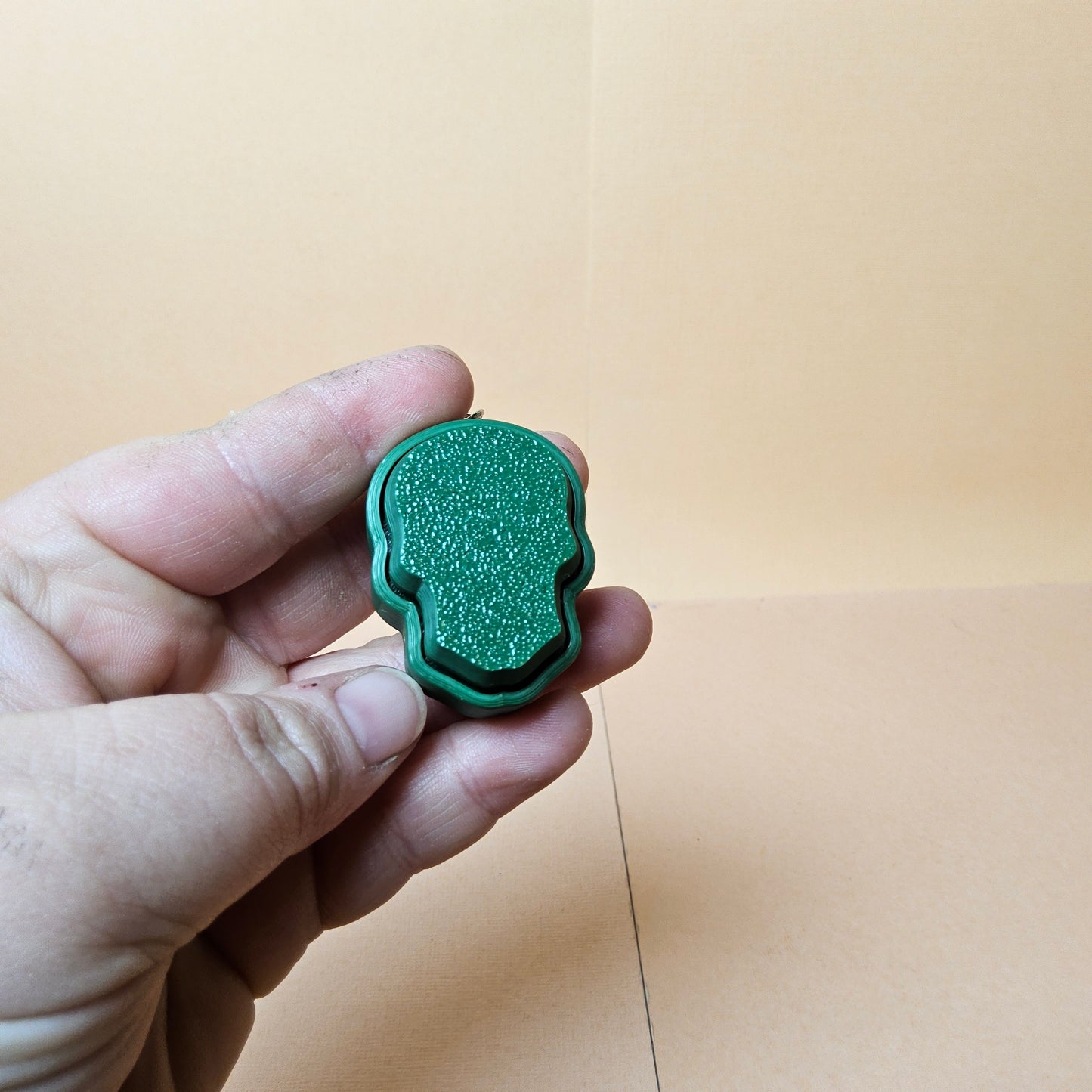 Skull Keycap Keyring