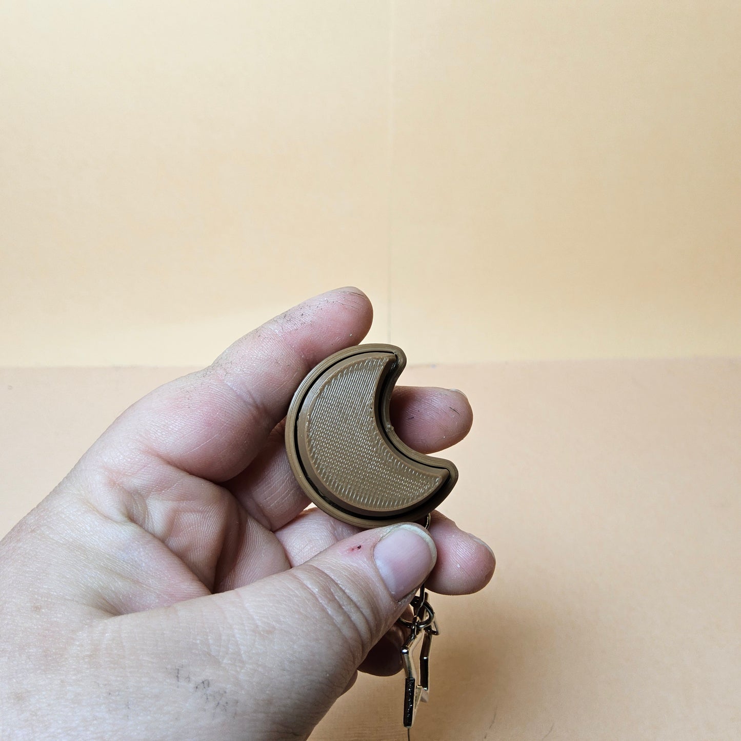 Moon Keycap Keyring