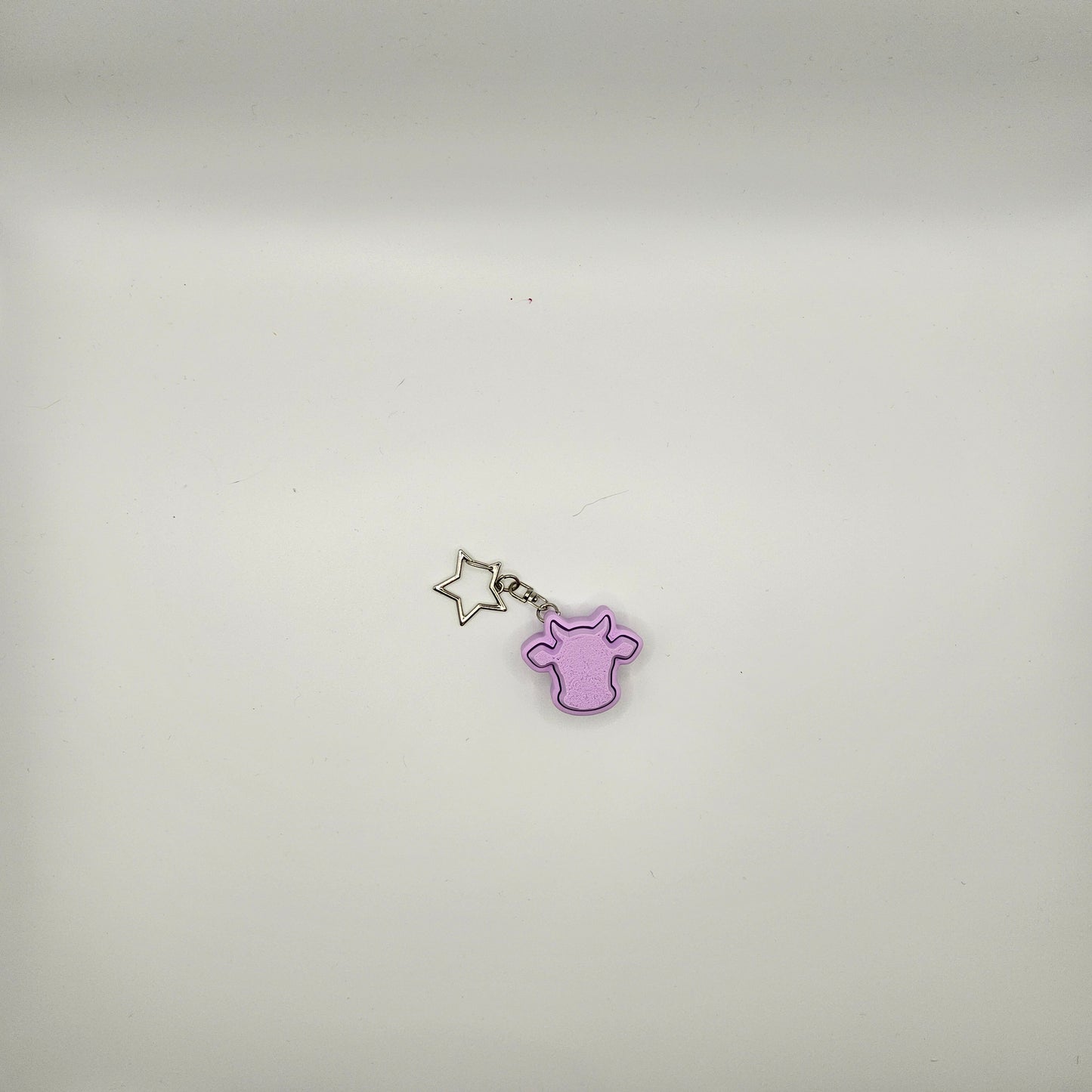 Cow Keycap Keyring
