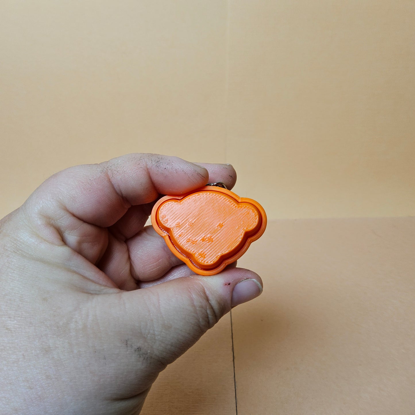 Monkey Keycap Keyring