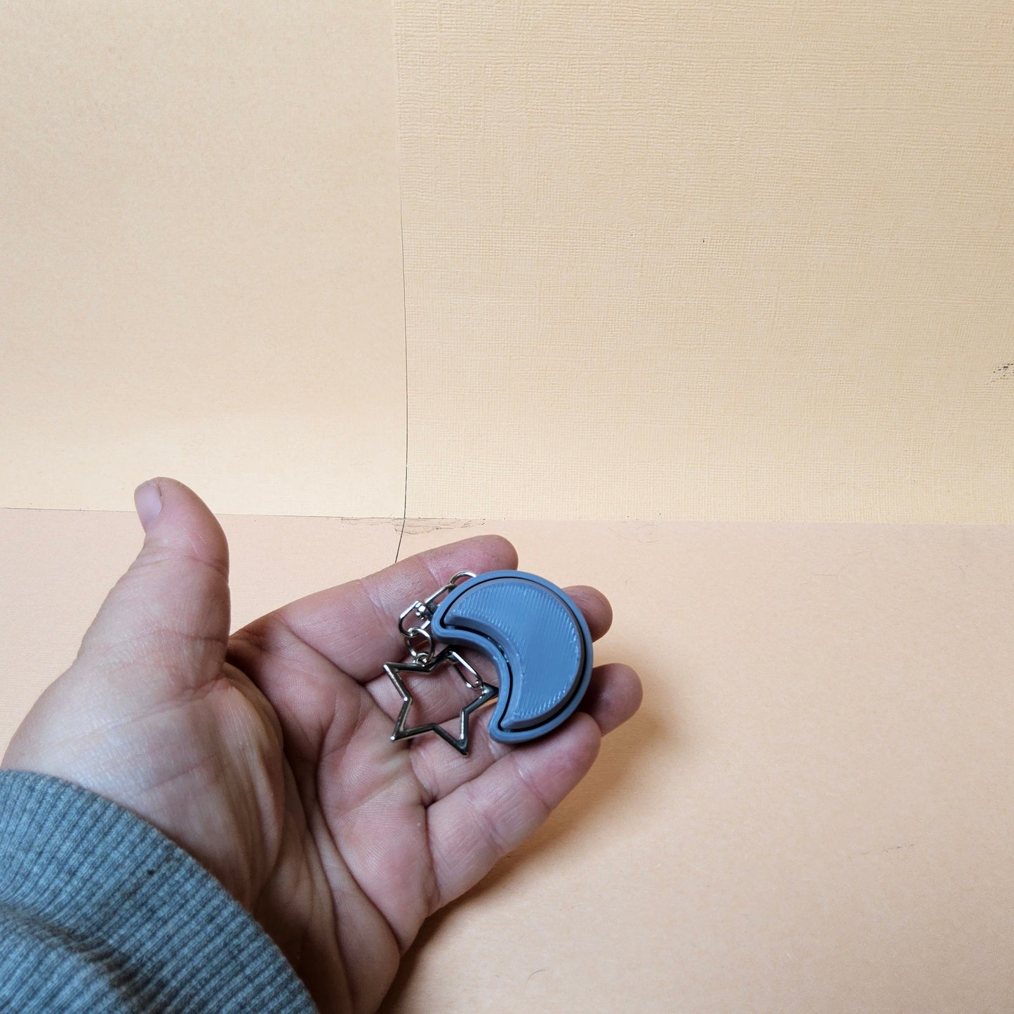 Moon Keycap Keyring