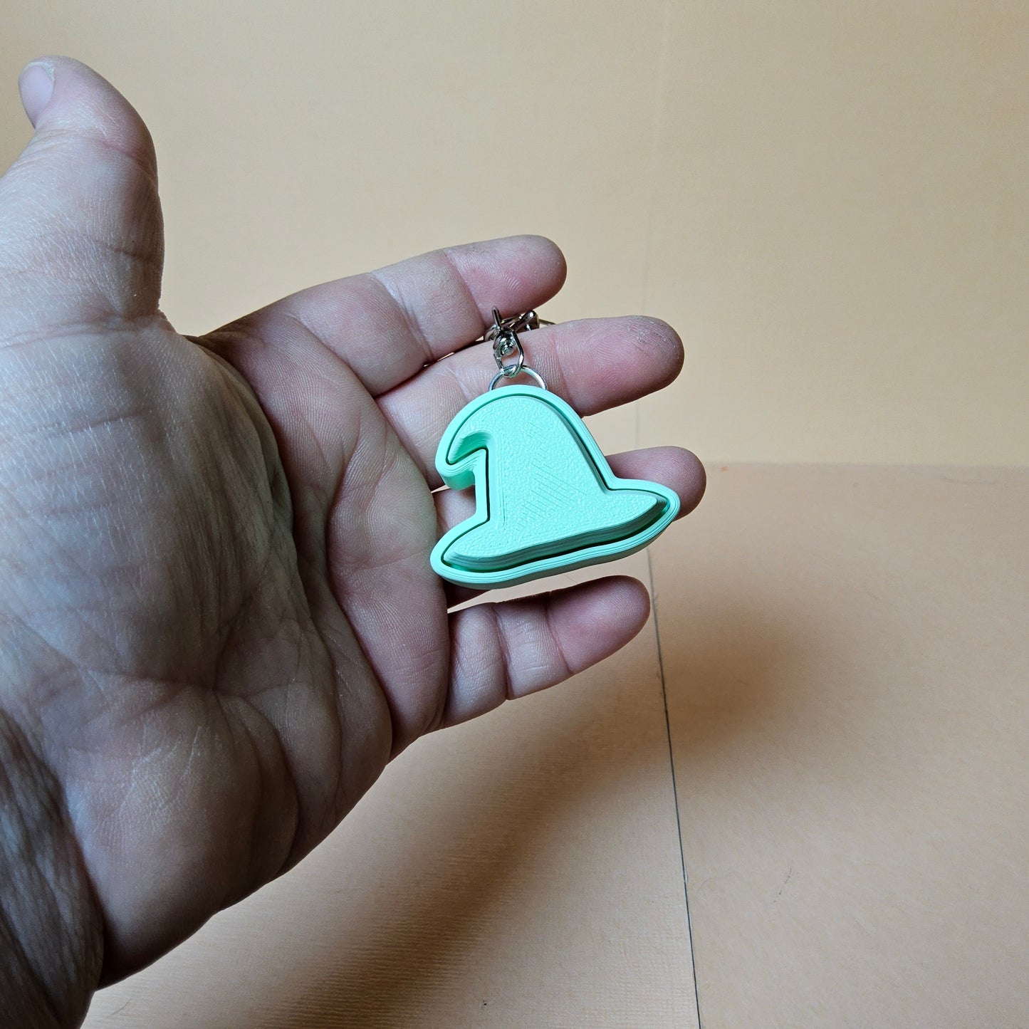 Witch's Hat - Crooked Keycap Keyring