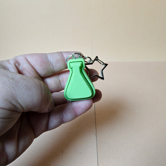 Beaker Potion Keycap Keyring
