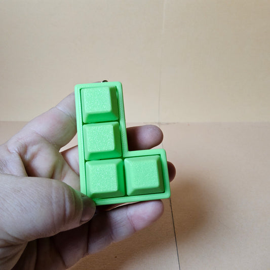 Quad Keycap Fidget Keyring