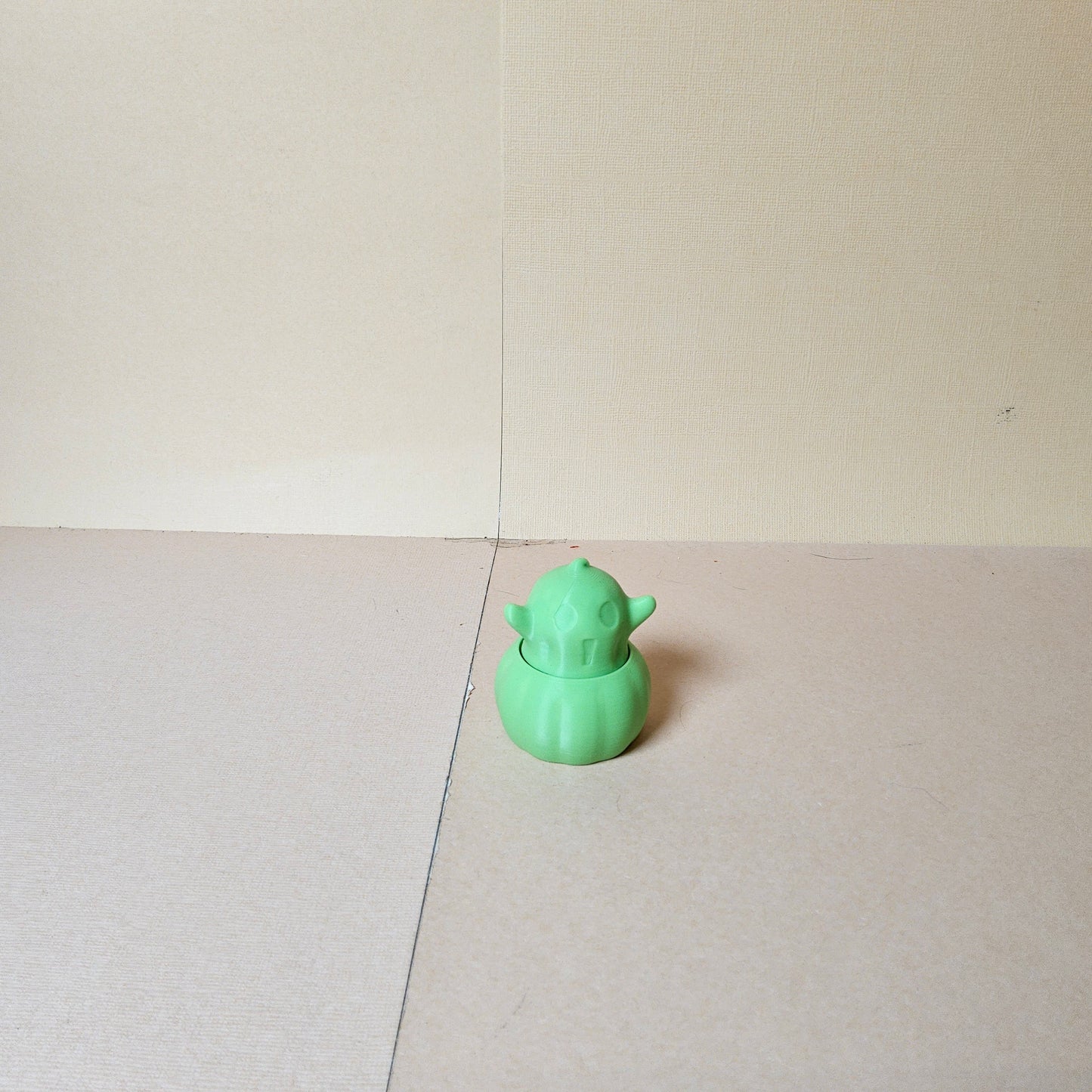 Pumpkin Ghost Keycap Keyring