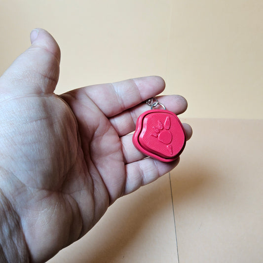 Stegosaurus Keycap Keyring