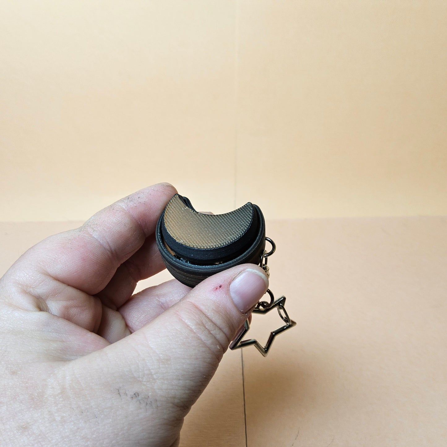 Moon Keycap Keyring