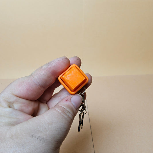 Square Keycap Keyring