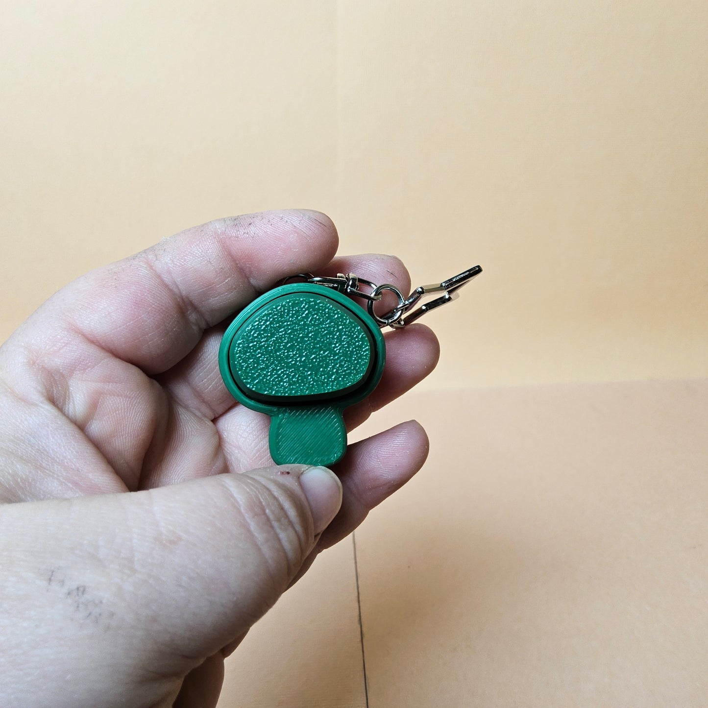 Mushroom Keycap Keyring