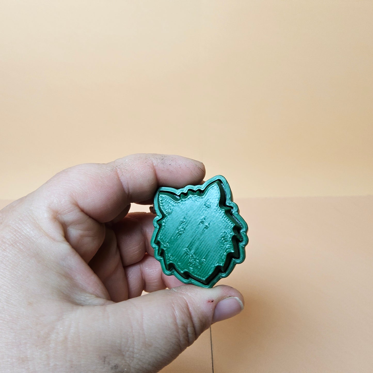 Wolf Keycap Keyring