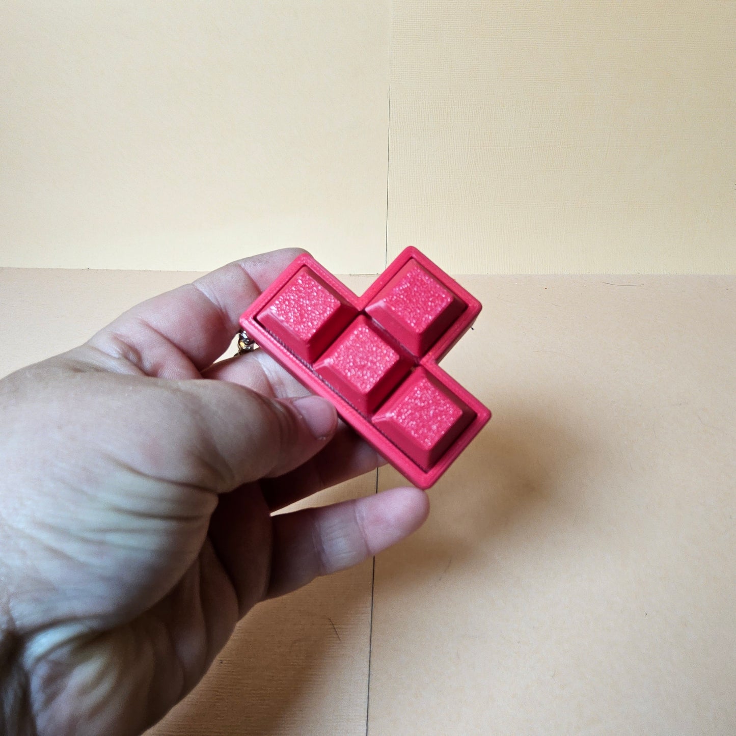 Quad Keycap Fidget Keyring