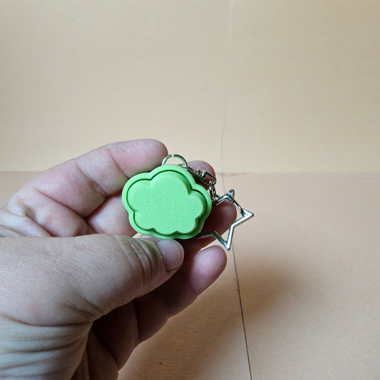Cloud Keycap Keyring