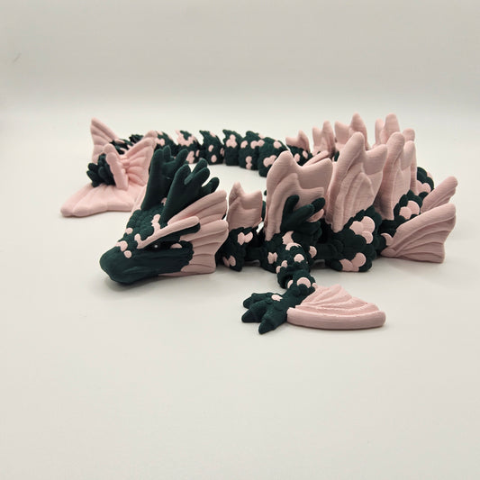 Two Coloured Koi Dragon