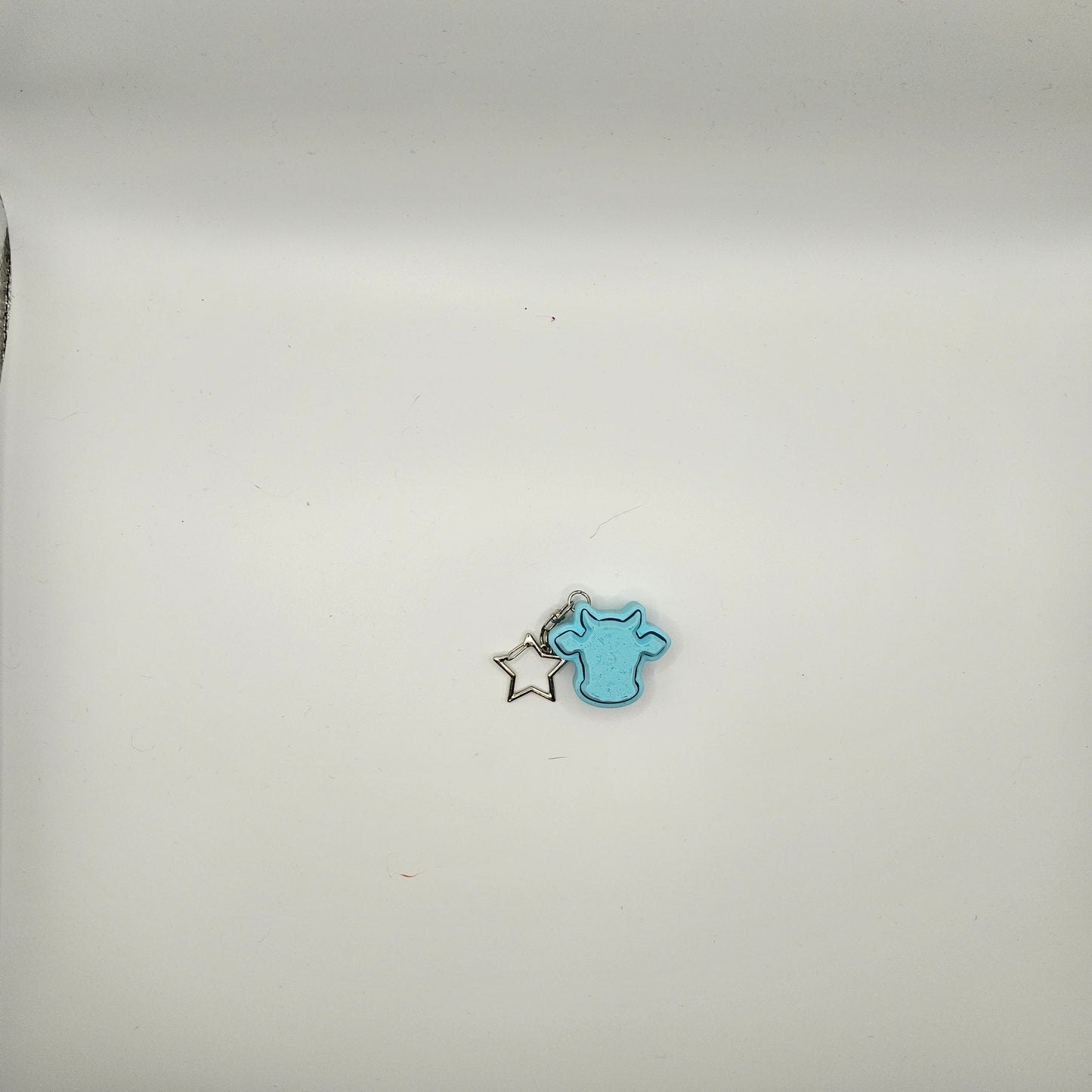 Cow Keycap Keyring