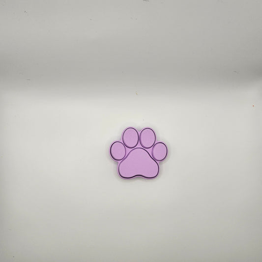 Paw Print Keycap Keyring